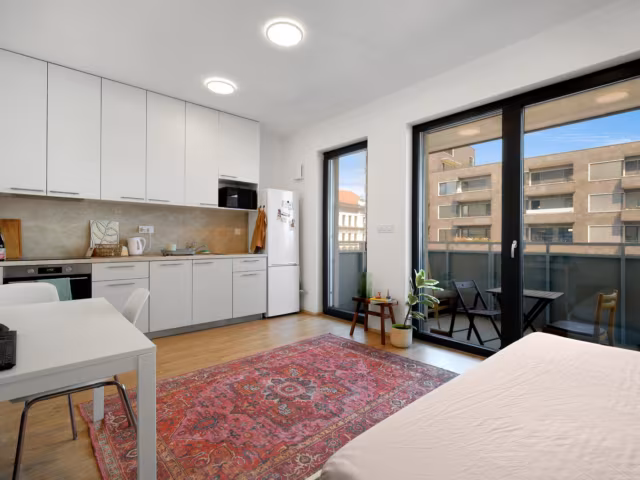 Pronájem bytu 1+kk 37 m² Bratislavská, Brno – Zábrdovice